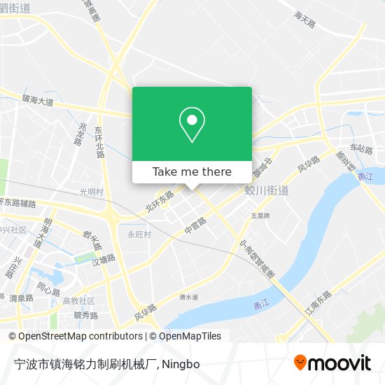 宁波市镇海铭力制刷机械厂 map