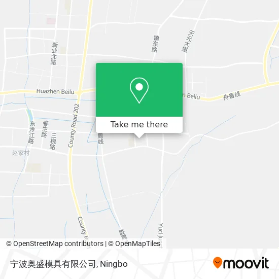 宁波奥盛模具有限公司 map