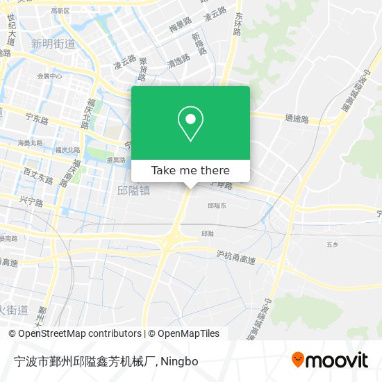 宁波市鄞州邱隘鑫芳机械厂 map