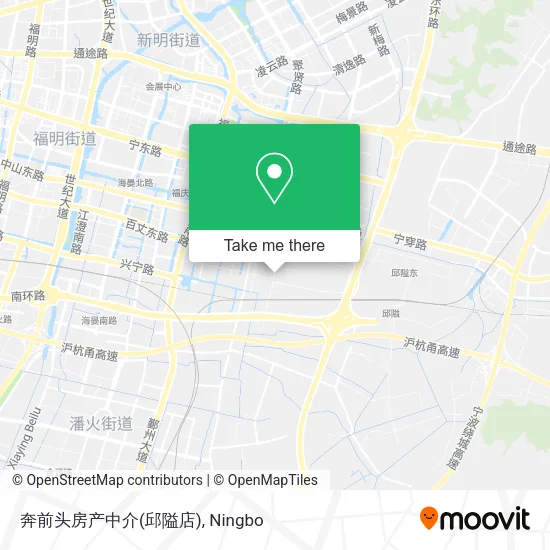 奔前头房产中介(邱隘店) map