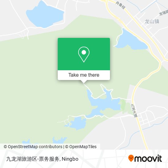 九龙湖旅游区-票务服务 map