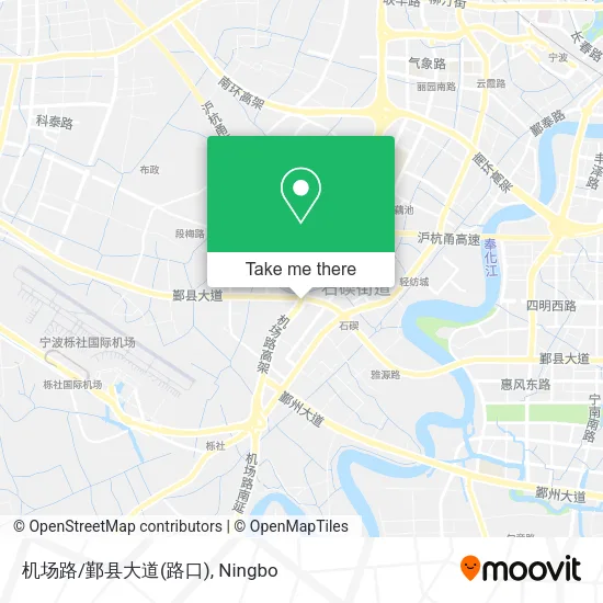 机场路/鄞县大道(路口) map