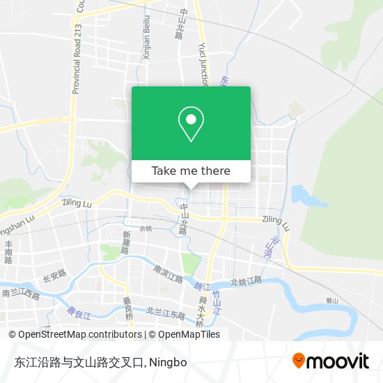 东江沿路与文山路交叉口 map