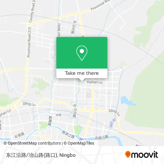 东江沿路/冶山路(路口) map
