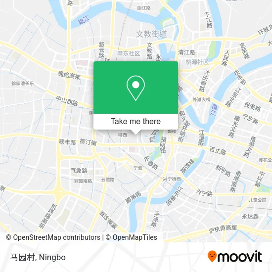 马园村 map
