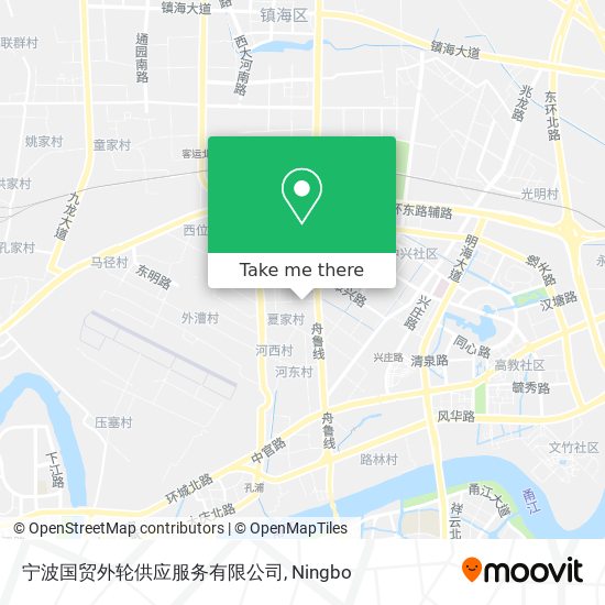 宁波国贸外轮供应服务有限公司 map