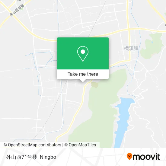 外山西71号楼 map