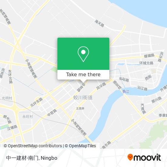 中一建材-南门 map