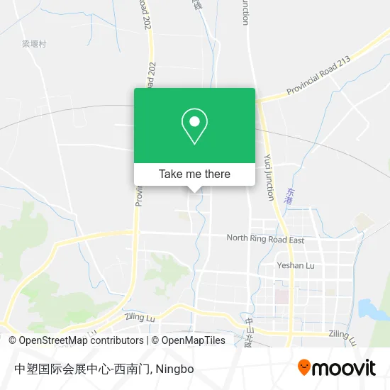 中塑国际会展中心-西南门 map