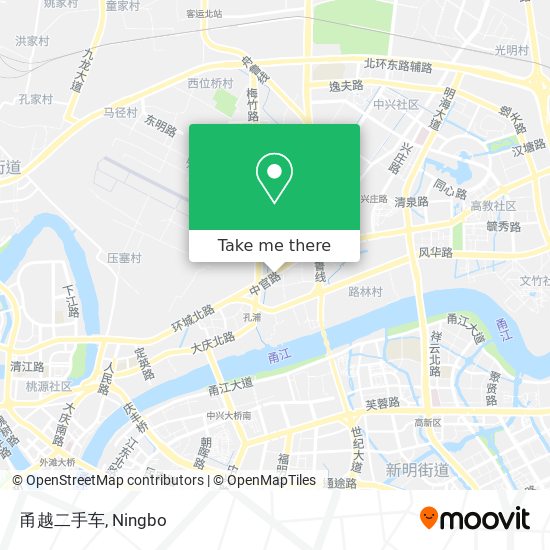 甬越二手车 map