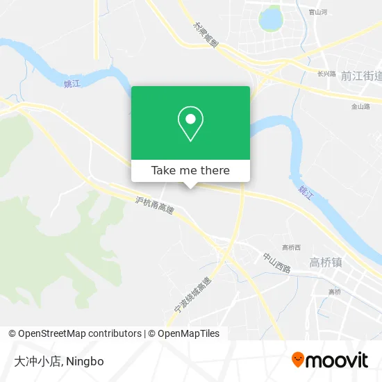 大冲小店 map