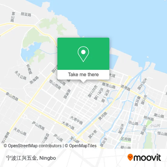 宁波江兴五金 map
