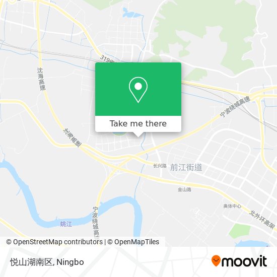 悦山湖南区 map