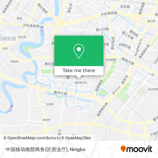 中国移动南部商务(区营业厅) map