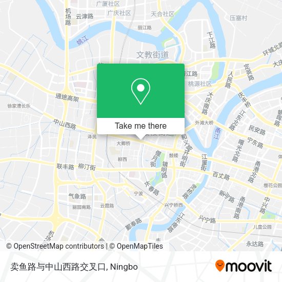 卖鱼路与中山西路交叉口 map
