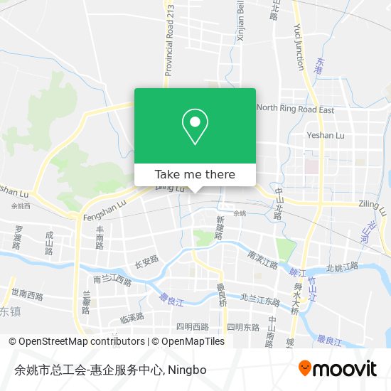 余姚市总工会-惠企服务中心 map