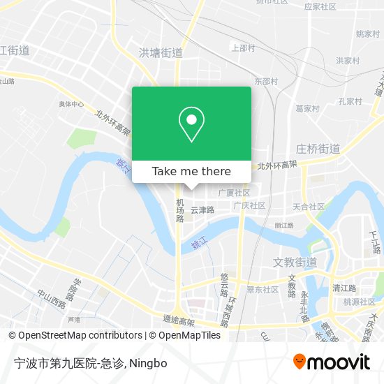宁波市第九医院-急诊 map