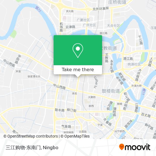 三江购物-东南门 map