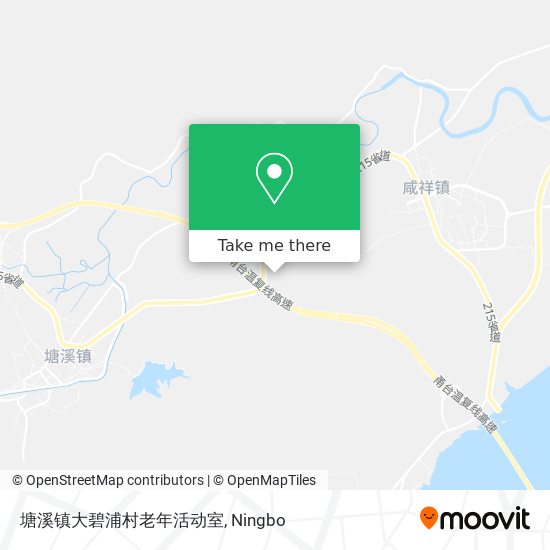 塘溪镇大碧浦村老年活动室 map