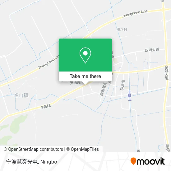 宁波慧亮光电 map