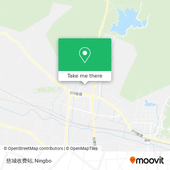 慈城收费站 map