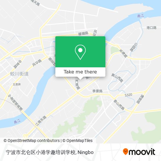 宁波市北仑区小港学趣培训学校 map