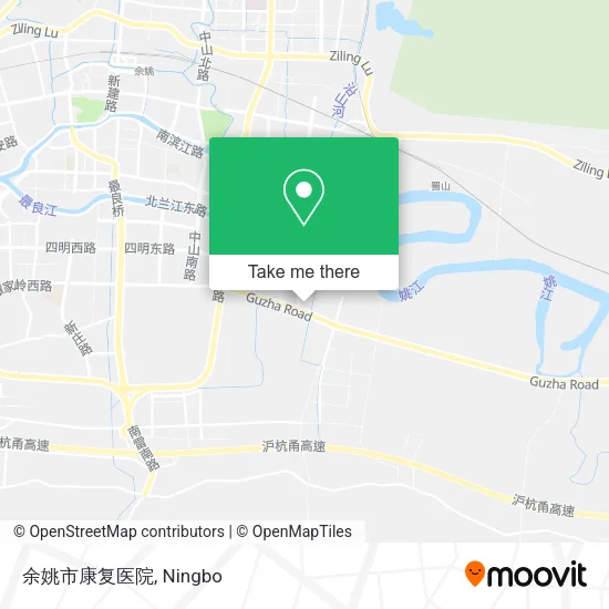 余姚市康复医院 map