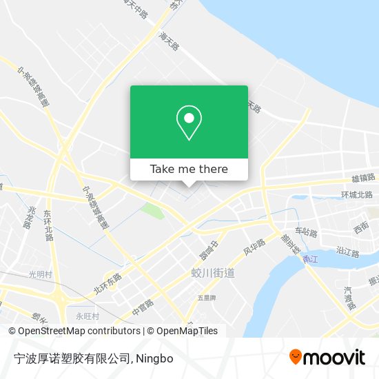 宁波厚诺塑胶有限公司 map