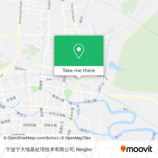 宁波宁大地基处理技术有限公司 map
