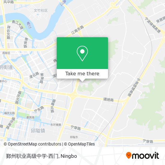 鄞州职业高级中学-西门 map