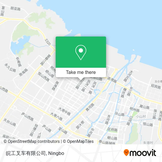 皖工叉车有限公司 map