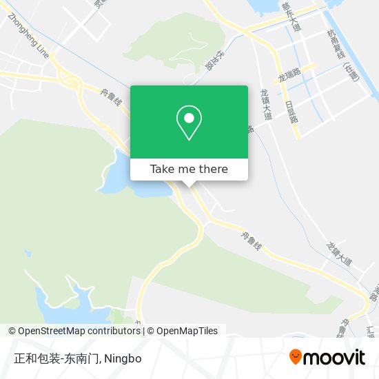 正和包装-东南门 map
