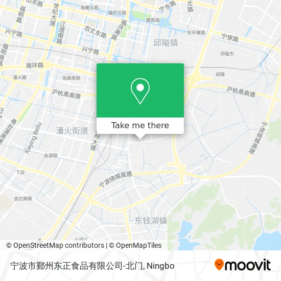 宁波市鄞州东正食品有限公司-北门 map