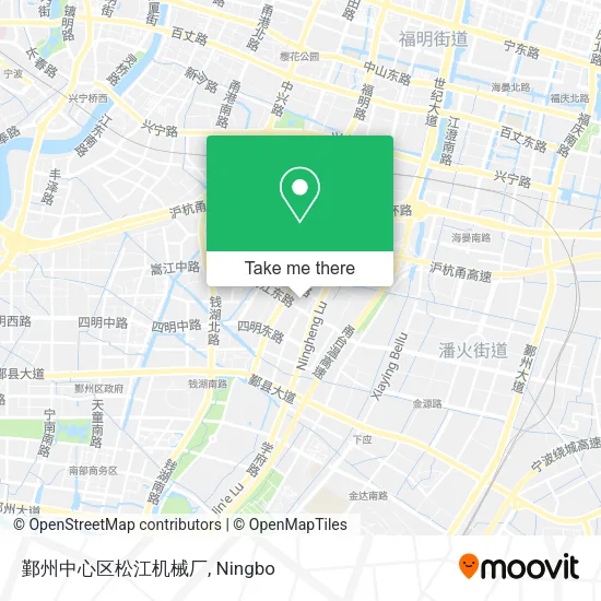 鄞州中心区松江机械厂 map