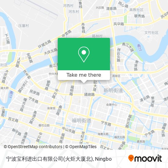 宁波宝利进出口有限公司(火炬大厦北) map