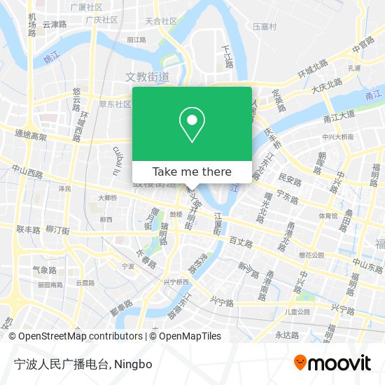 宁波人民广播电台 map