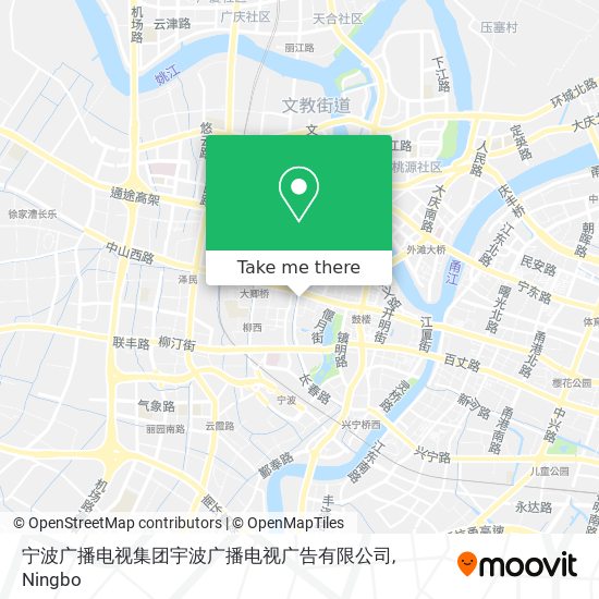 宁波广播电视集团宇波广播电视广告有限公司 map