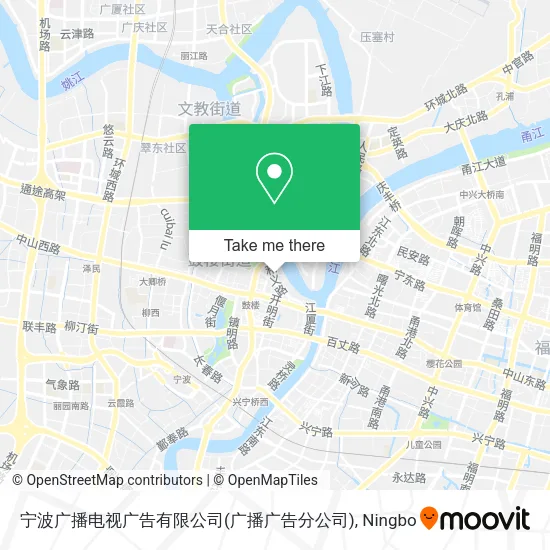 宁波广播电视广告有限公司(广播广告分公司) map