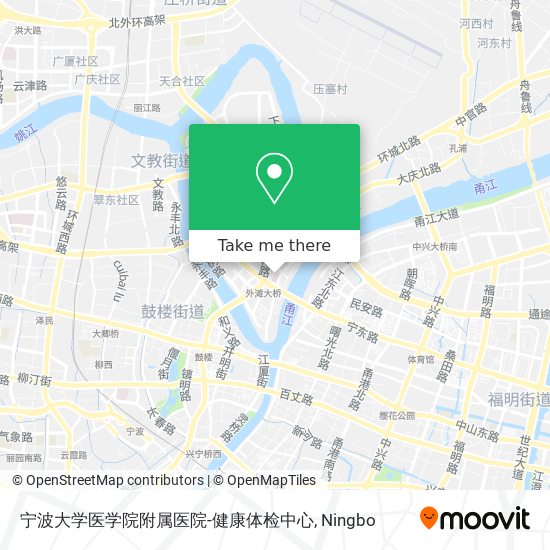 宁波大学医学院附属医院-健康体检中心 map