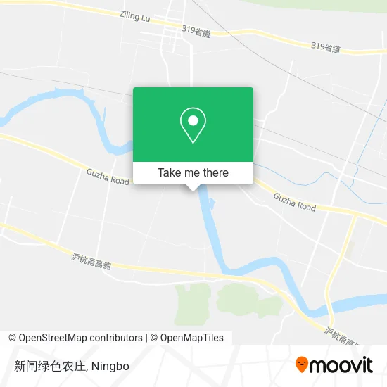 新闸绿色农庄 map