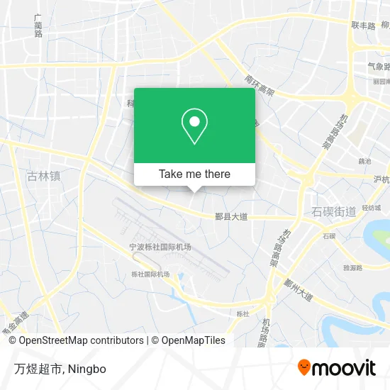 万煜超市 map