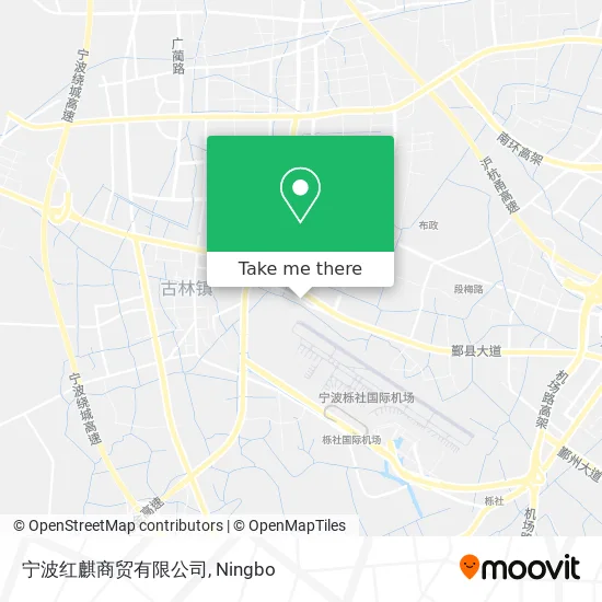 宁波红麒商贸有限公司 map