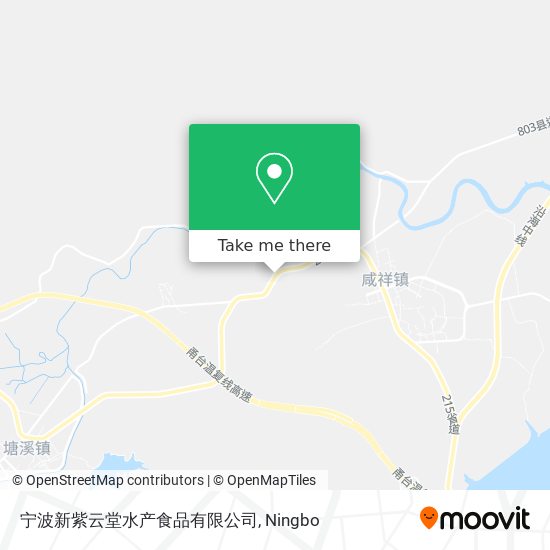 宁波新紫云堂水产食品有限公司 map