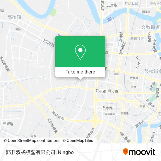 鄞县双杨模塑有限公司 map