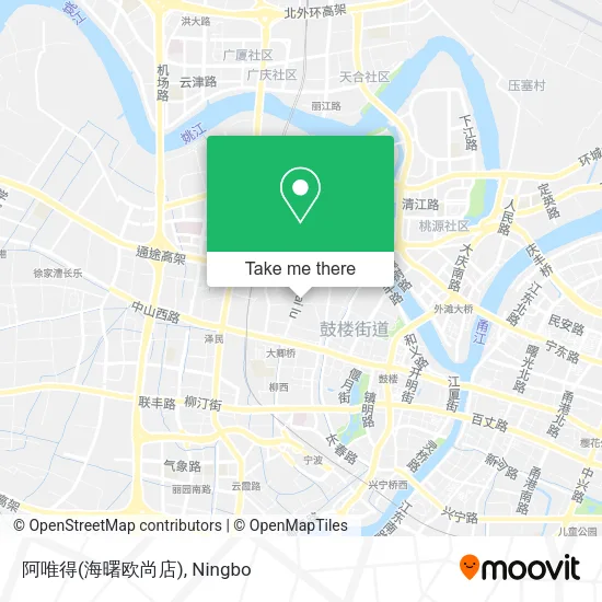 阿唯得(海曙欧尚店) map