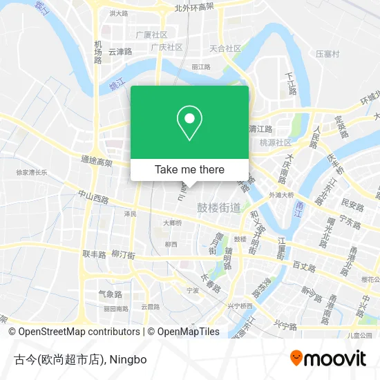 古今(欧尚超市店) map
