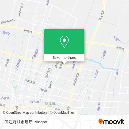 阅江府城市展厅 map
