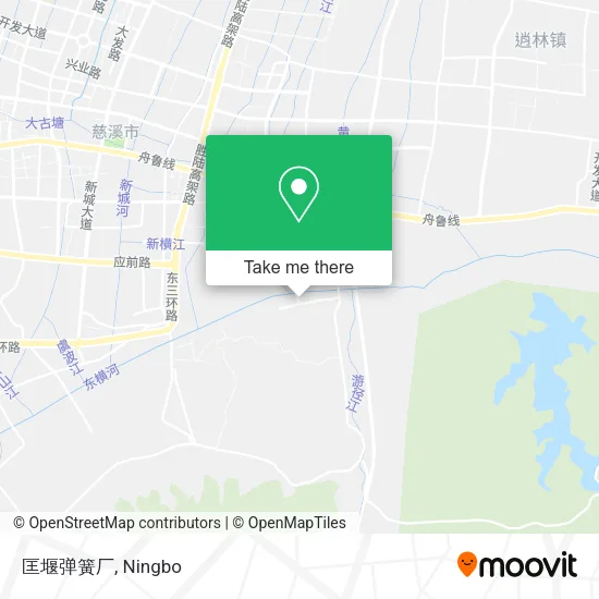 匡堰弹簧厂 map