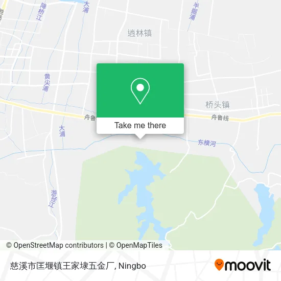 慈溪市匡堰镇王家埭五金厂 map
