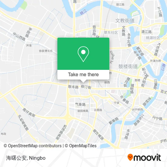 海曙公安 map